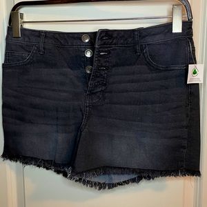 Black George shorts